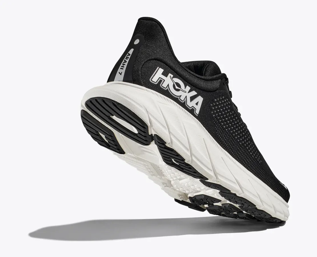 Men's Hoka Arahi 7 (Black/White)