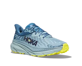 Men's Hoka Challenger 7 Color: Stone Blue / Evening Primrose (WIDE WIDTH)