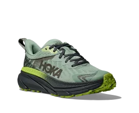 Men's Hoka Challenger 7 GTX Color: Aloe Vera / Lettuce