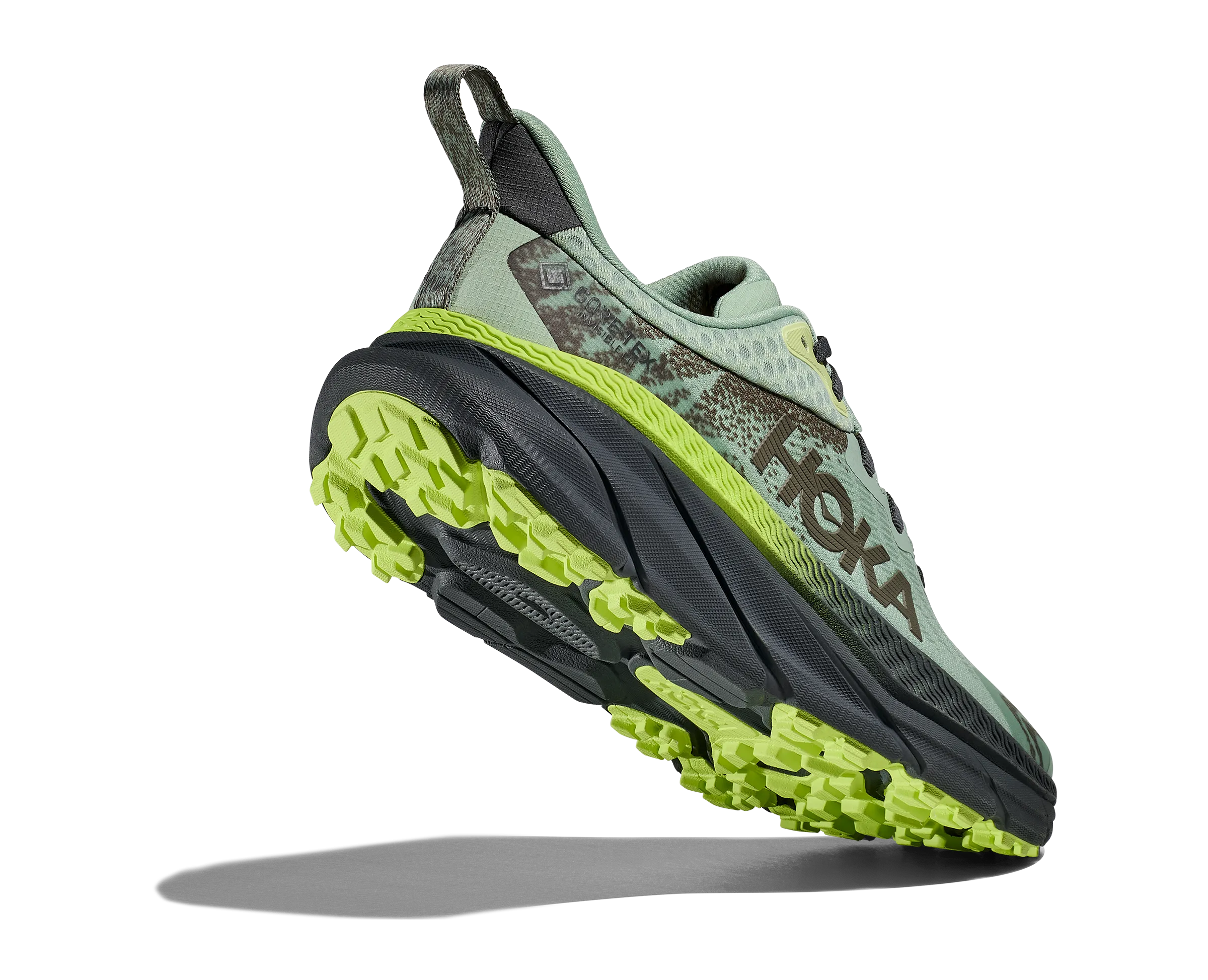 Men's Hoka Challenger 7 GTX Color: Aloe Vera / Lettuce