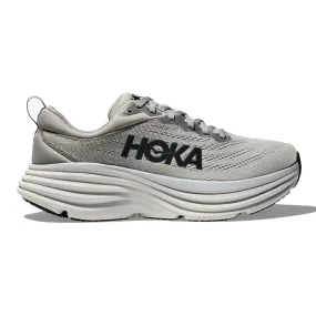 Men's Hoka One One Bondi 8, Sharkskin/Harbor Mist, 9.5 4E Extra Wide