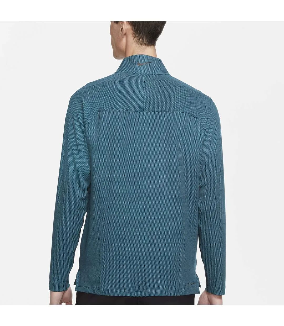 Mens vapor half zip top bright spruce/obsidian blue/black Nike