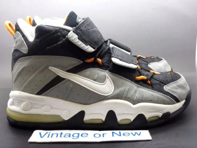 Men's VTG Nike Air Muscle Max Black White Pearl Grey 199...