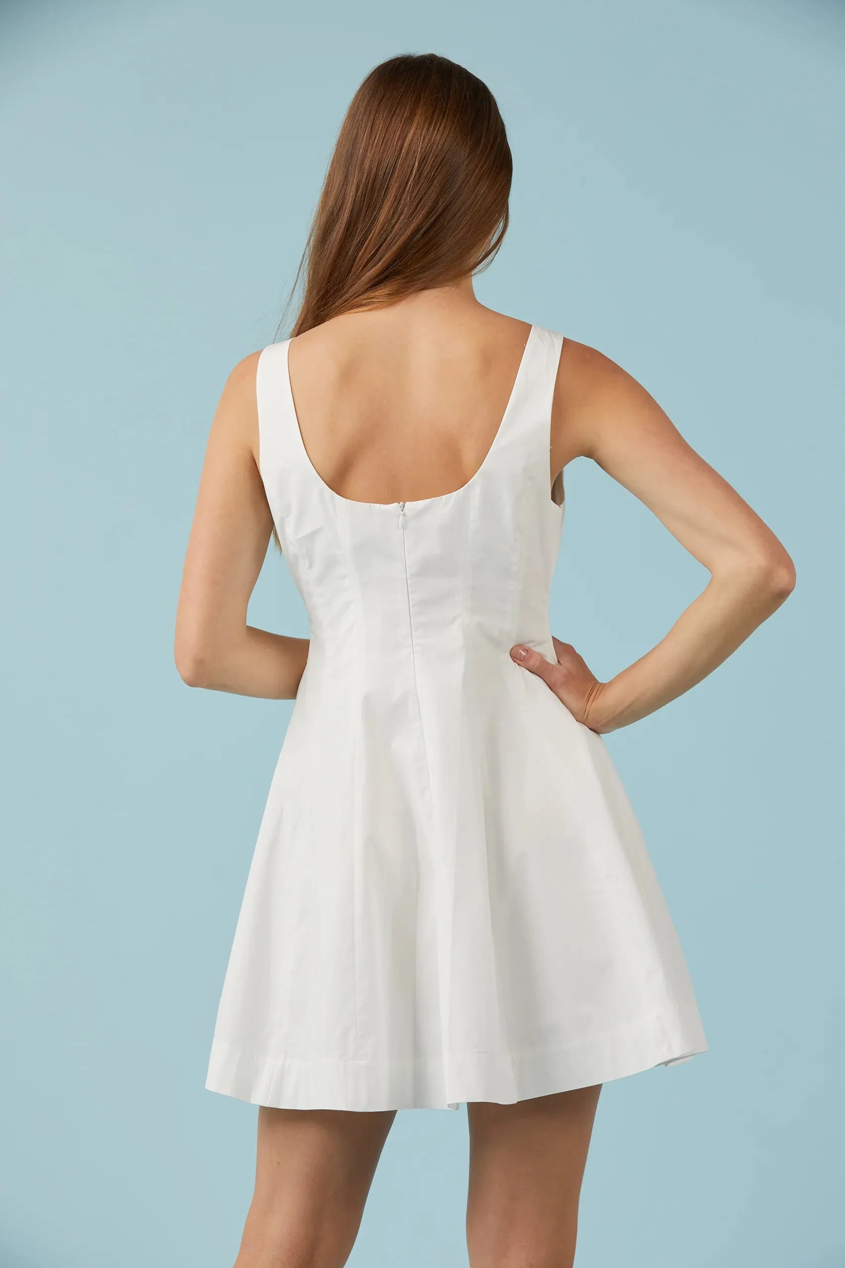 Mini Poplin Dress