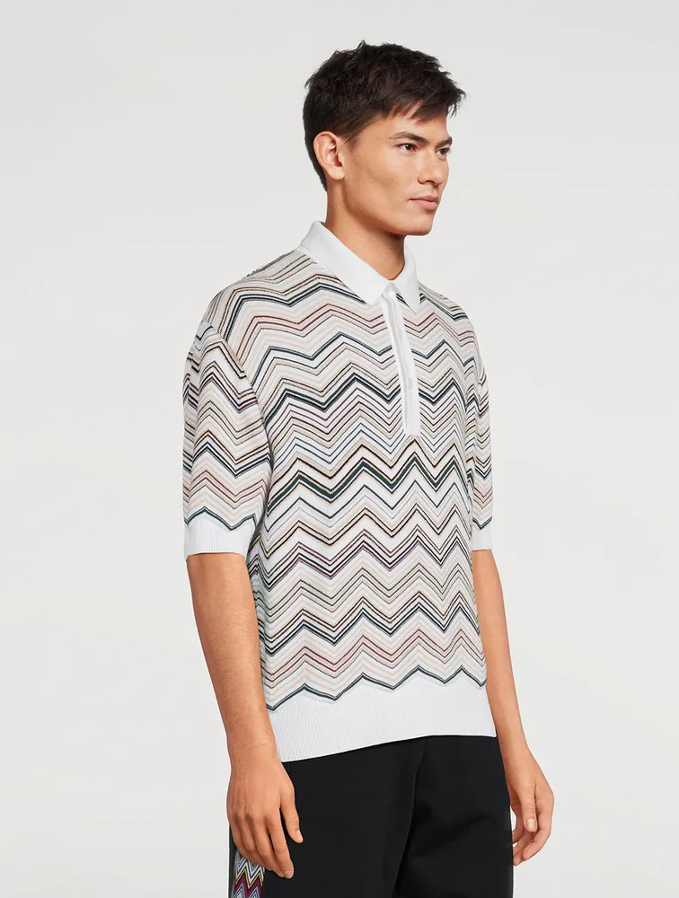 MISSONI Cotton And Nylon Polo Shirt