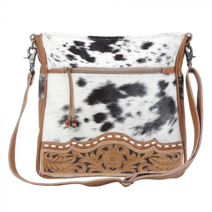 Myra Genetic Hand-Tooled Bag