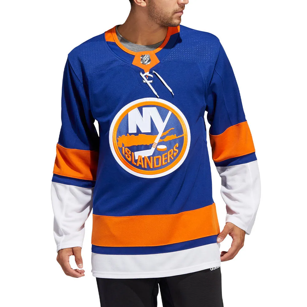 NEW YORK ISLANDERS ADIDAS ADIZERO PRIMEGREEN AUTHENTIC BLUE HOME JERSEY