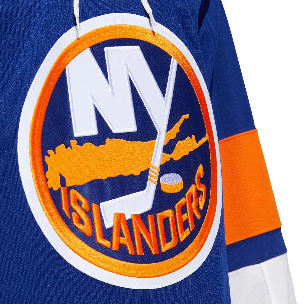 NEW YORK ISLANDERS ADIDAS ADIZERO PRIMEGREEN AUTHENTIC BLUE HOME JERSEY