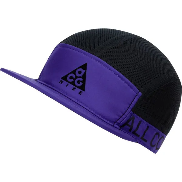 NIKE ACG AW84 FUSION 5 PANEL CAP VIOLET/BLACK