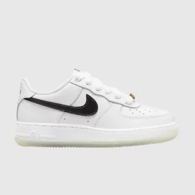 Nike Air Force 1 Low (GS) White Metallic Gold