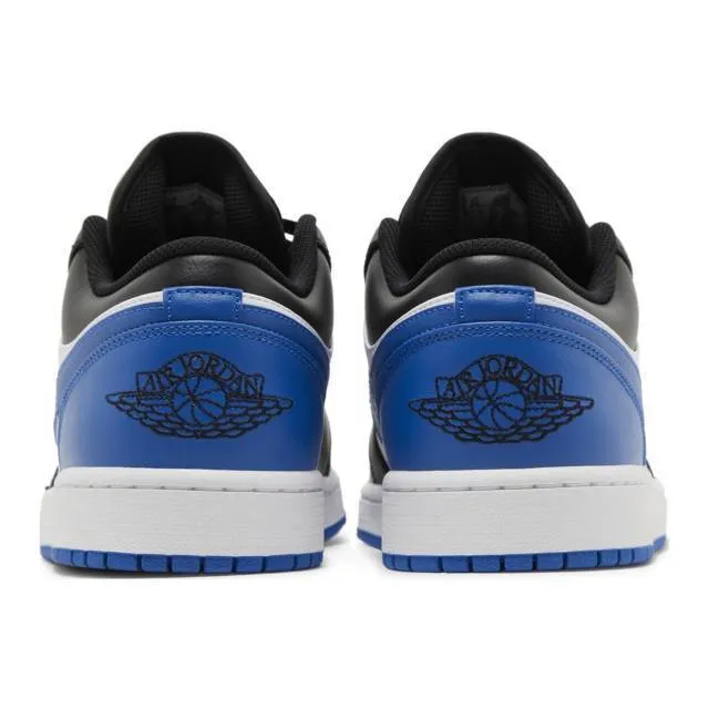 Nike air jordan 1 low (alternate royal toe/ white/ royal blue/ black) men us 8-13 553558-140