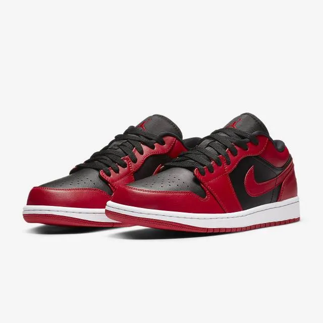 Nike air jordan 1 low (reverse bred/ gym red/ white/ black)