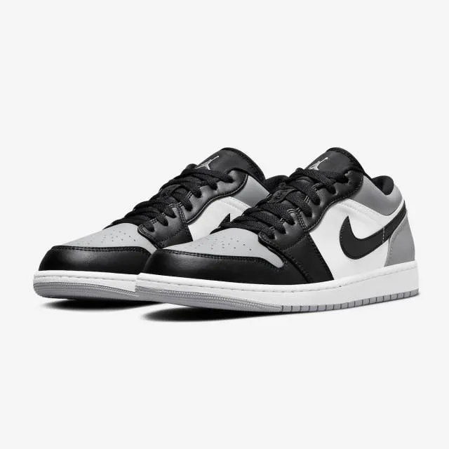 Nike air jordan 1 low (shadow toe/ light smoke grey/ black/ white) men us 8-13 553558-052