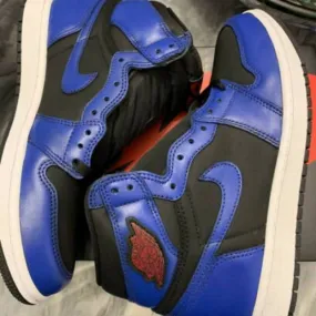 Nike air jordan 1 retro high og custom painted royal blue men’s 8