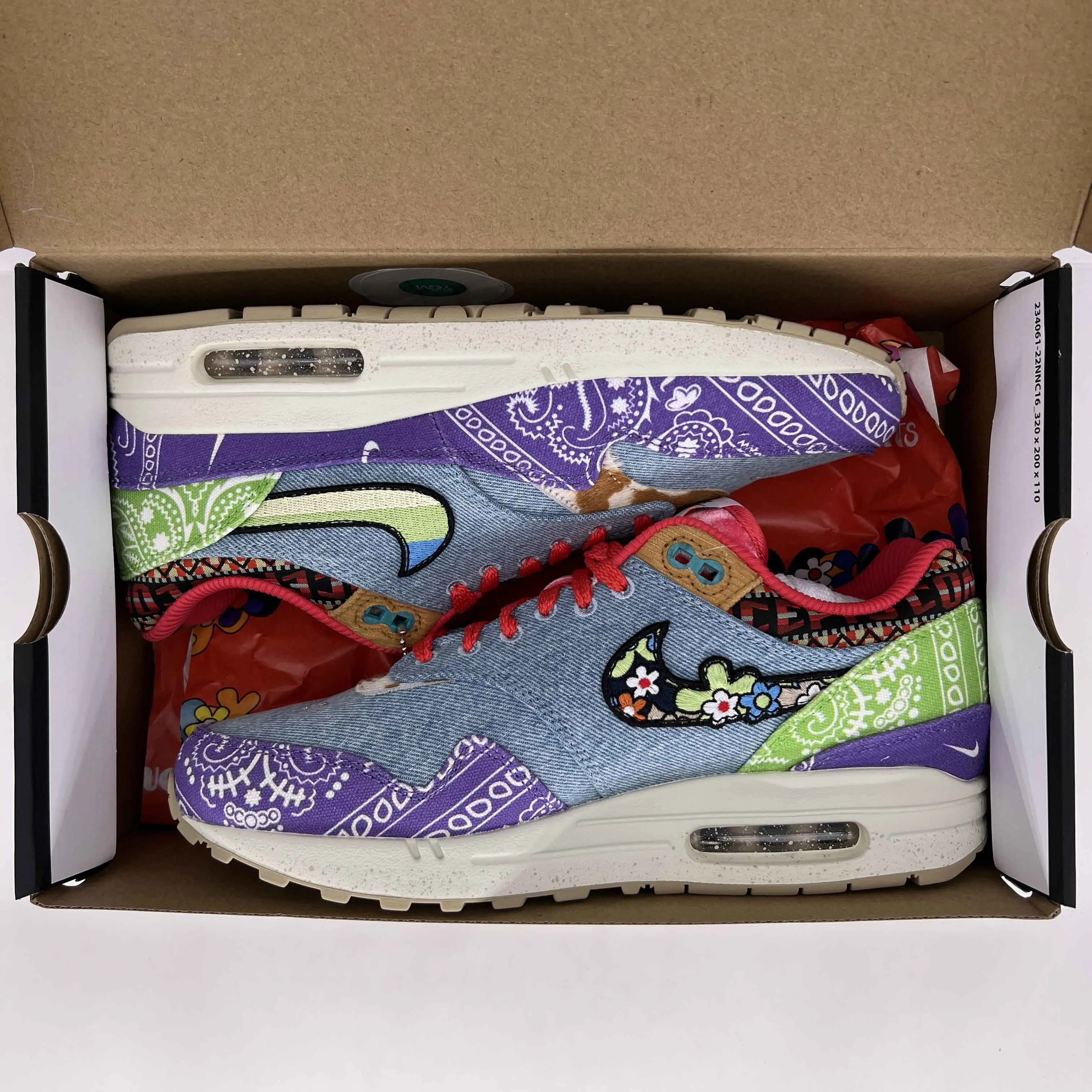 Nike Air Max 1 Concepts Far Out 2022 New Size 10