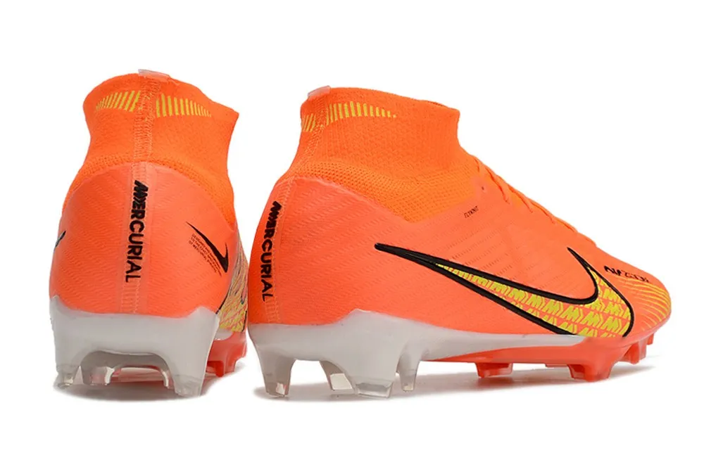 Nike Air Zoom Mercurial Superfly 9 Elite FG - Orange/Black/White