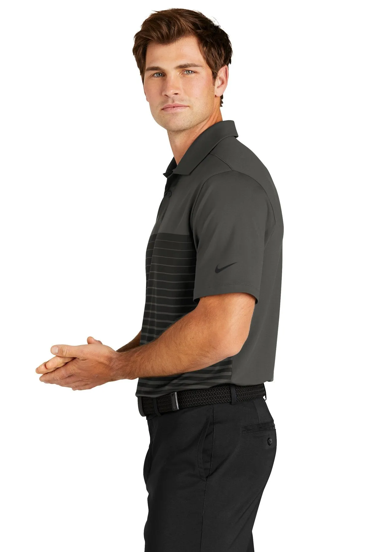 Nike Dri-FIT Vapor Block Polo NKDC2114 Anthracite