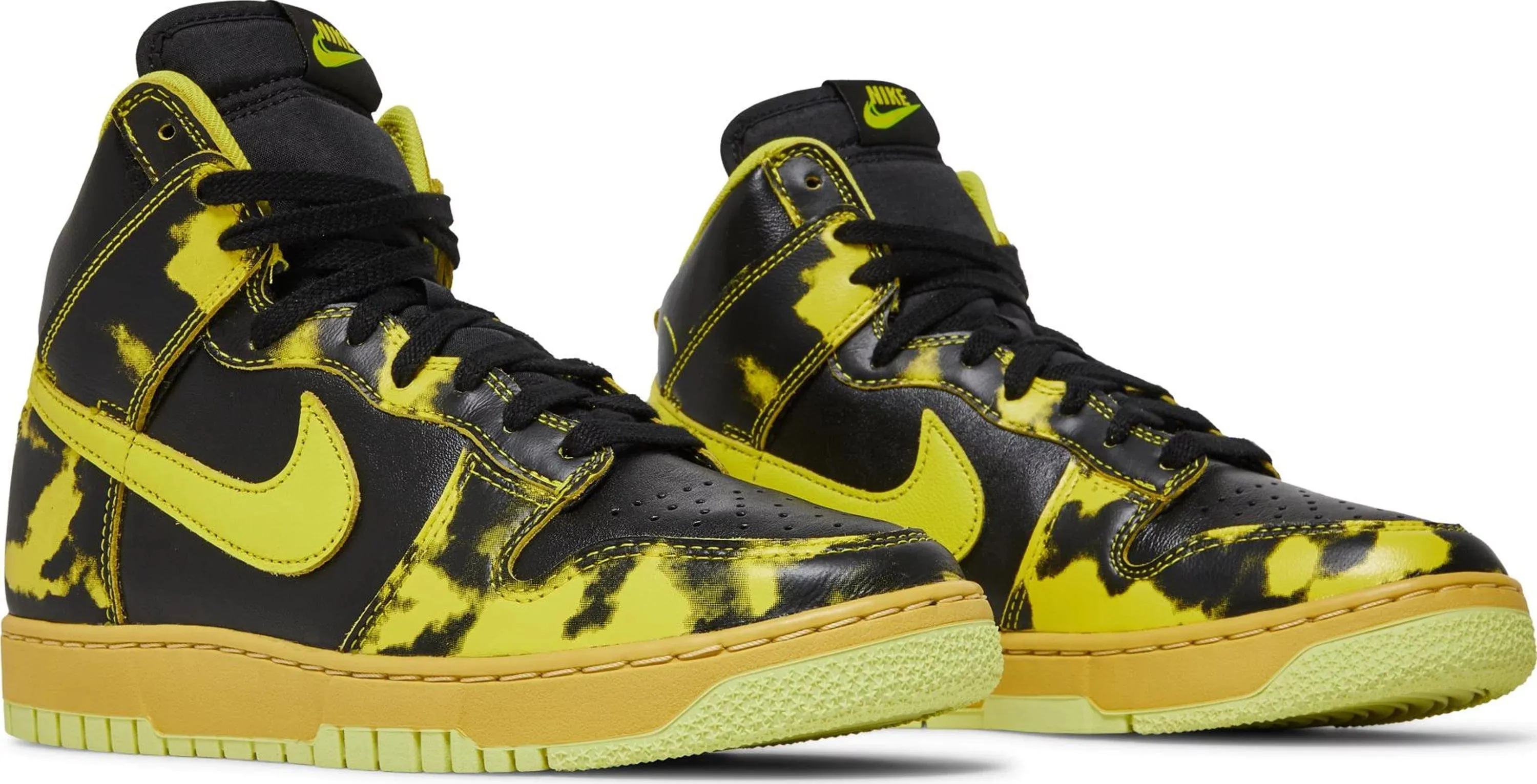 Nike Dunk High 1985 SP Yellow Acid Wash