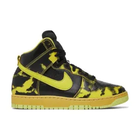 Nike Dunk High 1985 (Yellow Acid Wash/ Black/ Varsity Ma...