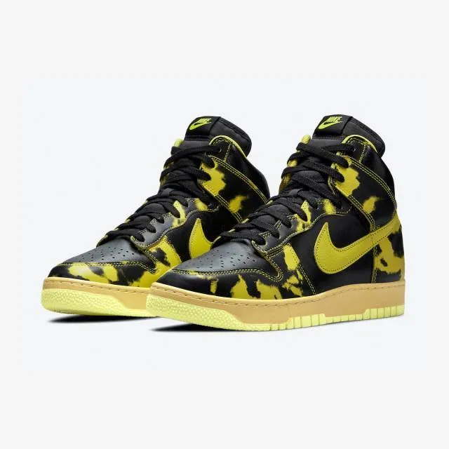 Nike Dunk High 1985 (Yellow Acid Wash/ Black/ Varsity Ma...