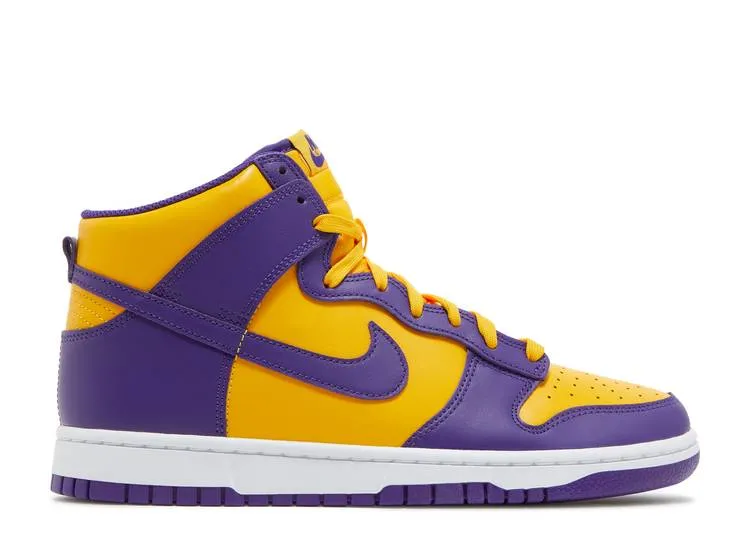 Nike Dunk High Lakers (WORN)