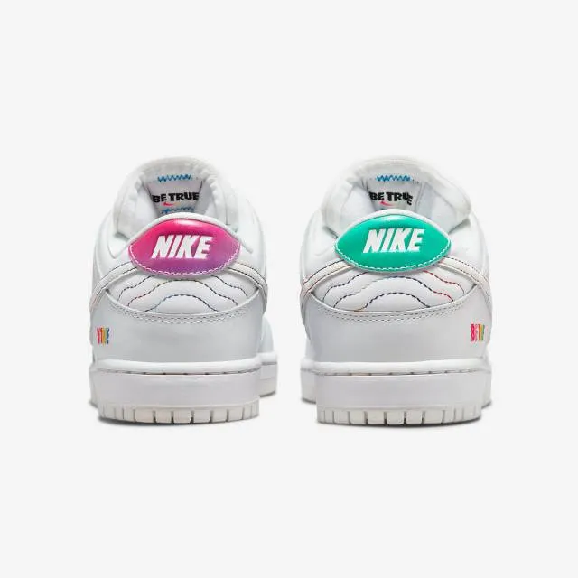 Nike Dunk Low SB (Be True/ White/ Multicolor/ Pink Yello...