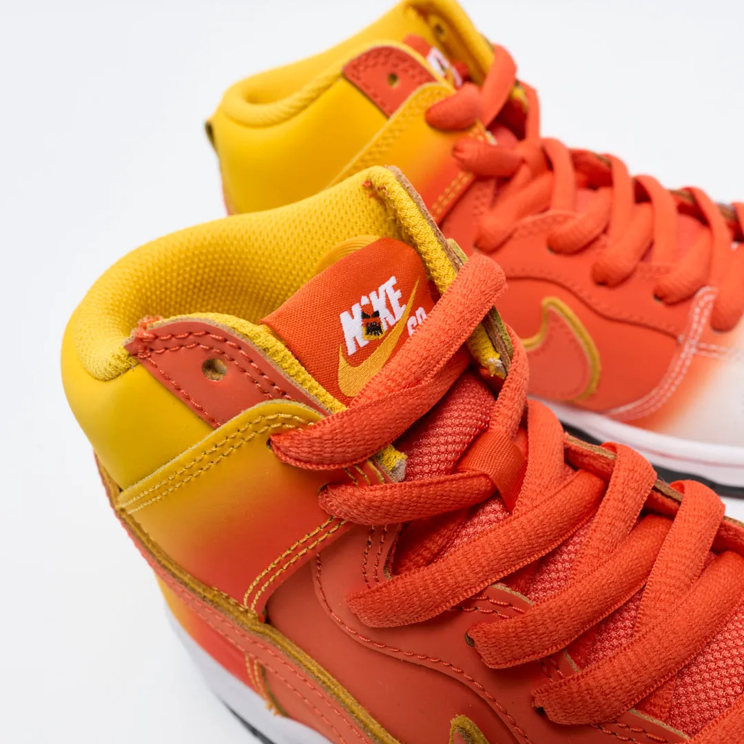 Nike SB - Dunk High Pro (Amarillo/Orange-White-Black) Sweet Tooth/Candy Corn