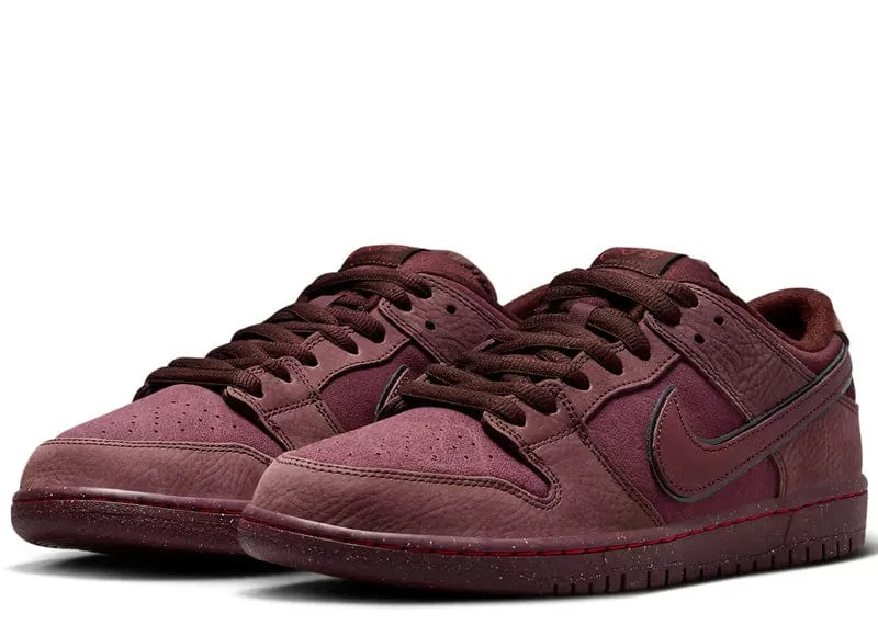 Nike SB Dunk Low City Of Love Burgundy Crush