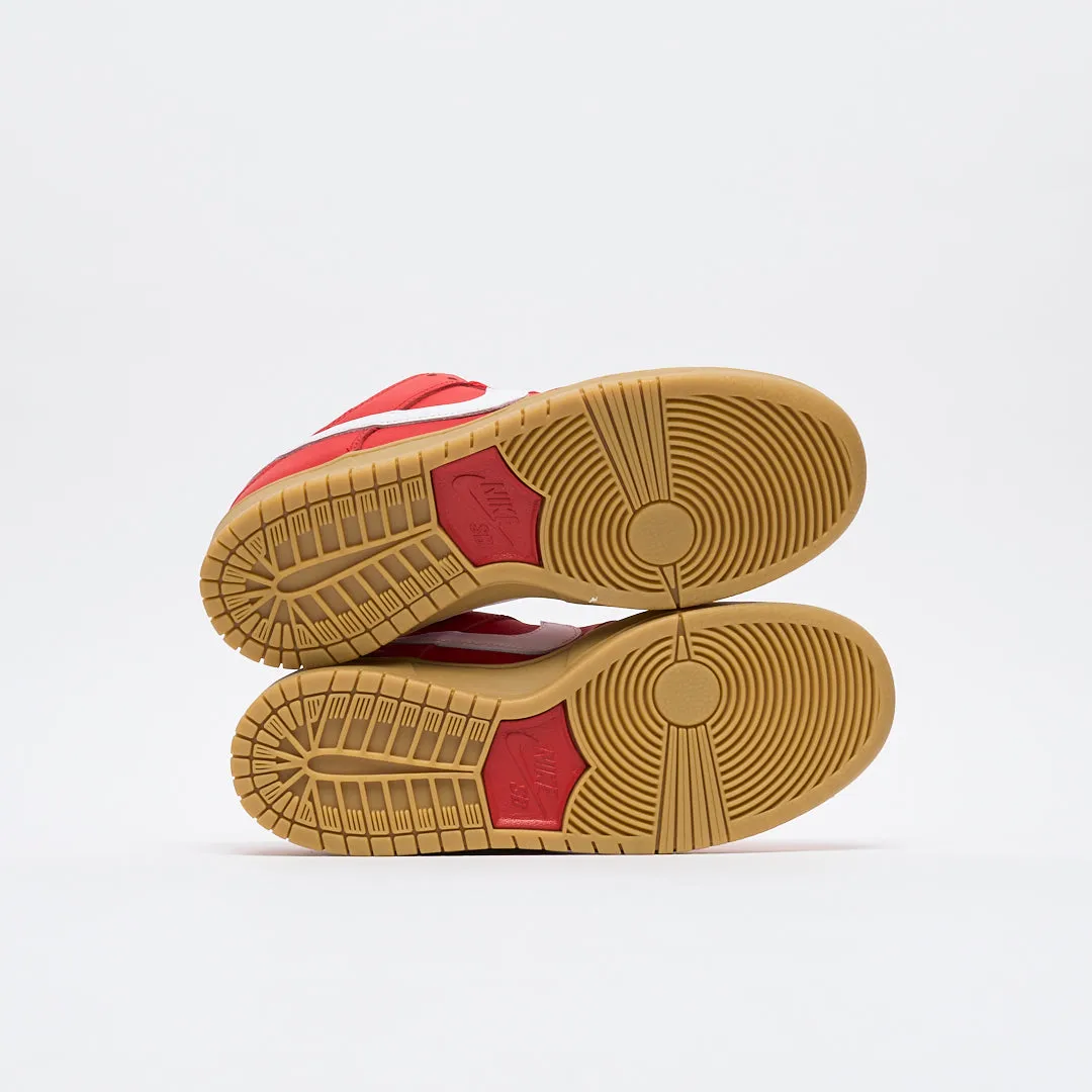 Nike SB - Dunk Low Pro ISO (University Red/White/Gum)