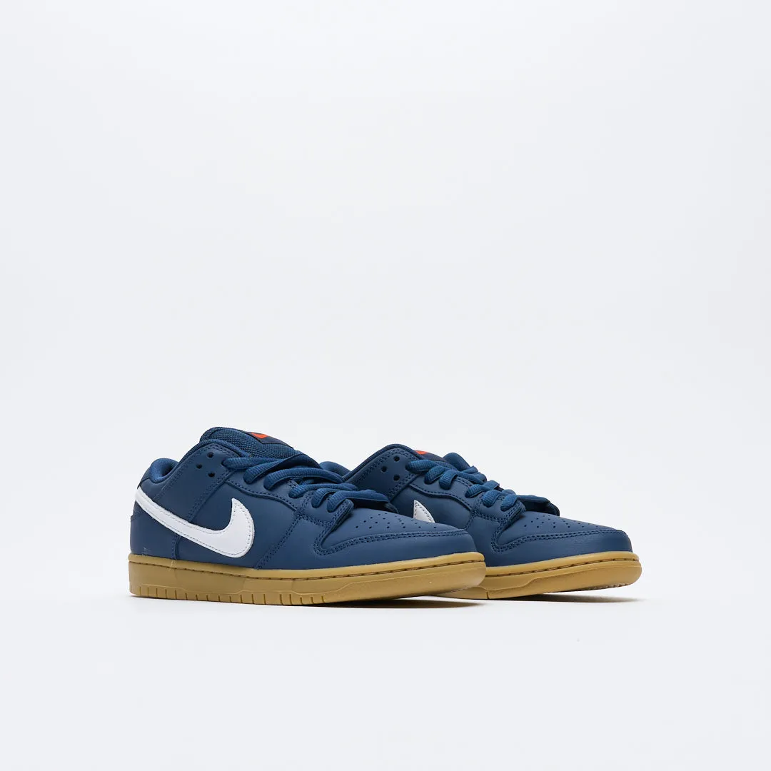 Nike SB - Dunk Low Pro (Navy/White-Navy-Gum Light Brown)