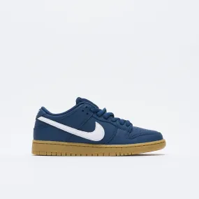 Nike SB - Dunk Low Pro (Navy/White-Navy-Gum Light Brown)