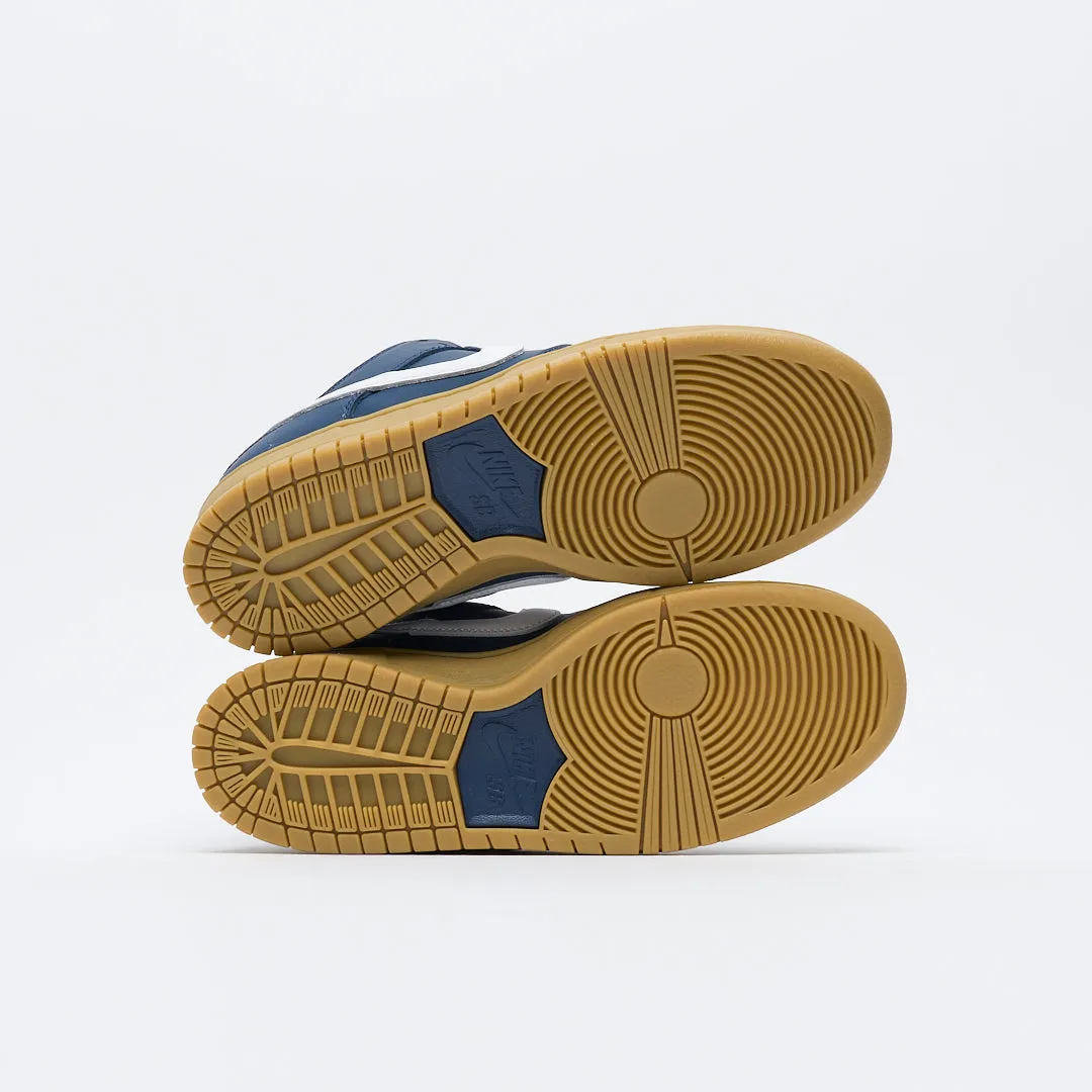 Nike SB - Dunk Low Pro (Navy/White-Navy-Gum Light Brown)