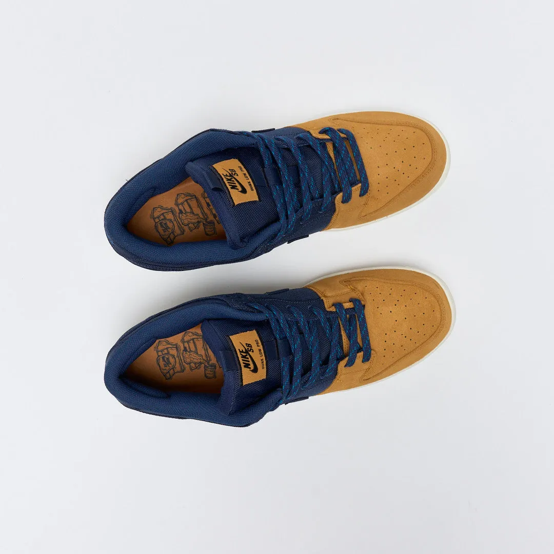 Nike SB - Dunk Low Pro Premium (Midnight Navy/Desert Orchre)