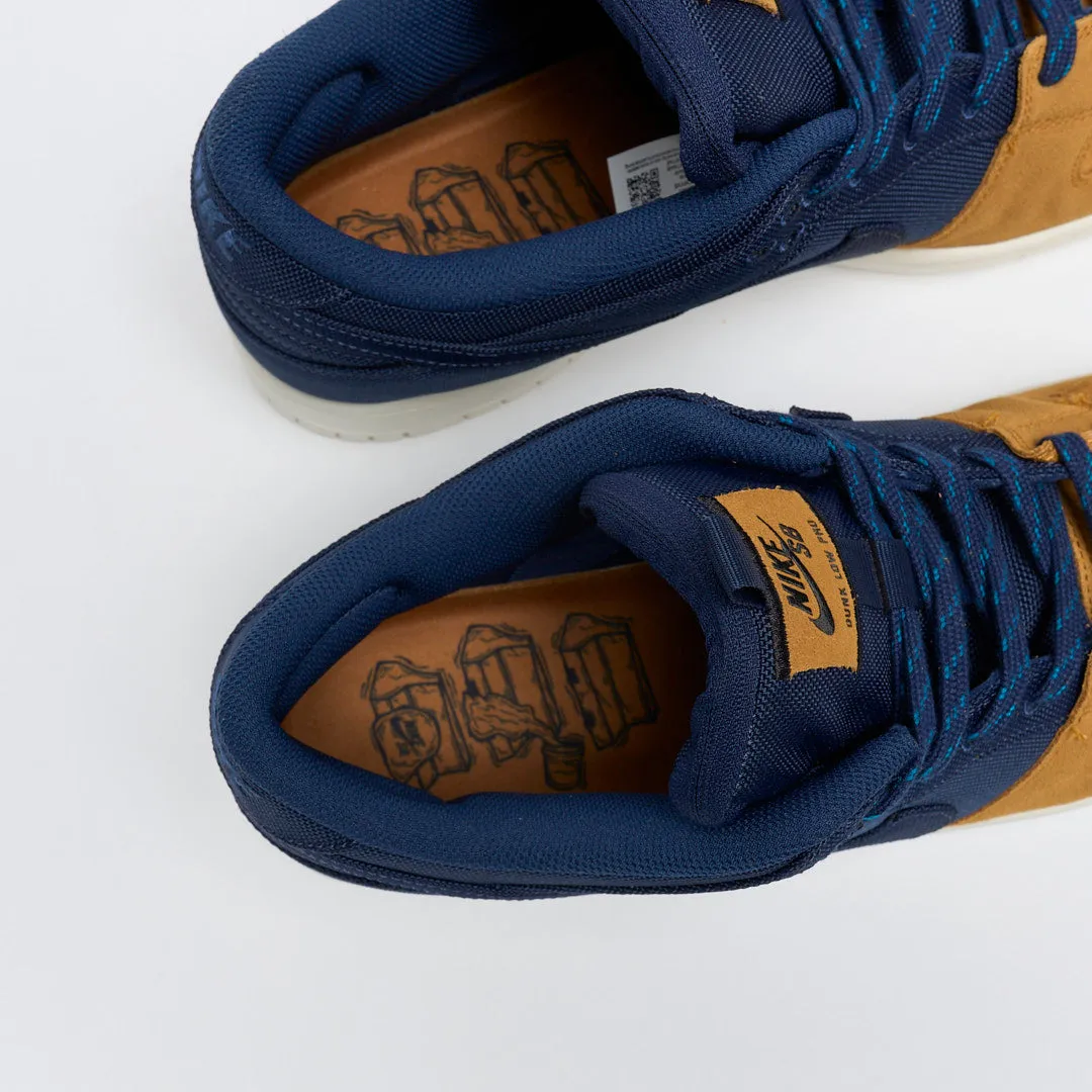 Nike SB - Dunk Low Pro Premium (Midnight Navy/Desert Orchre)