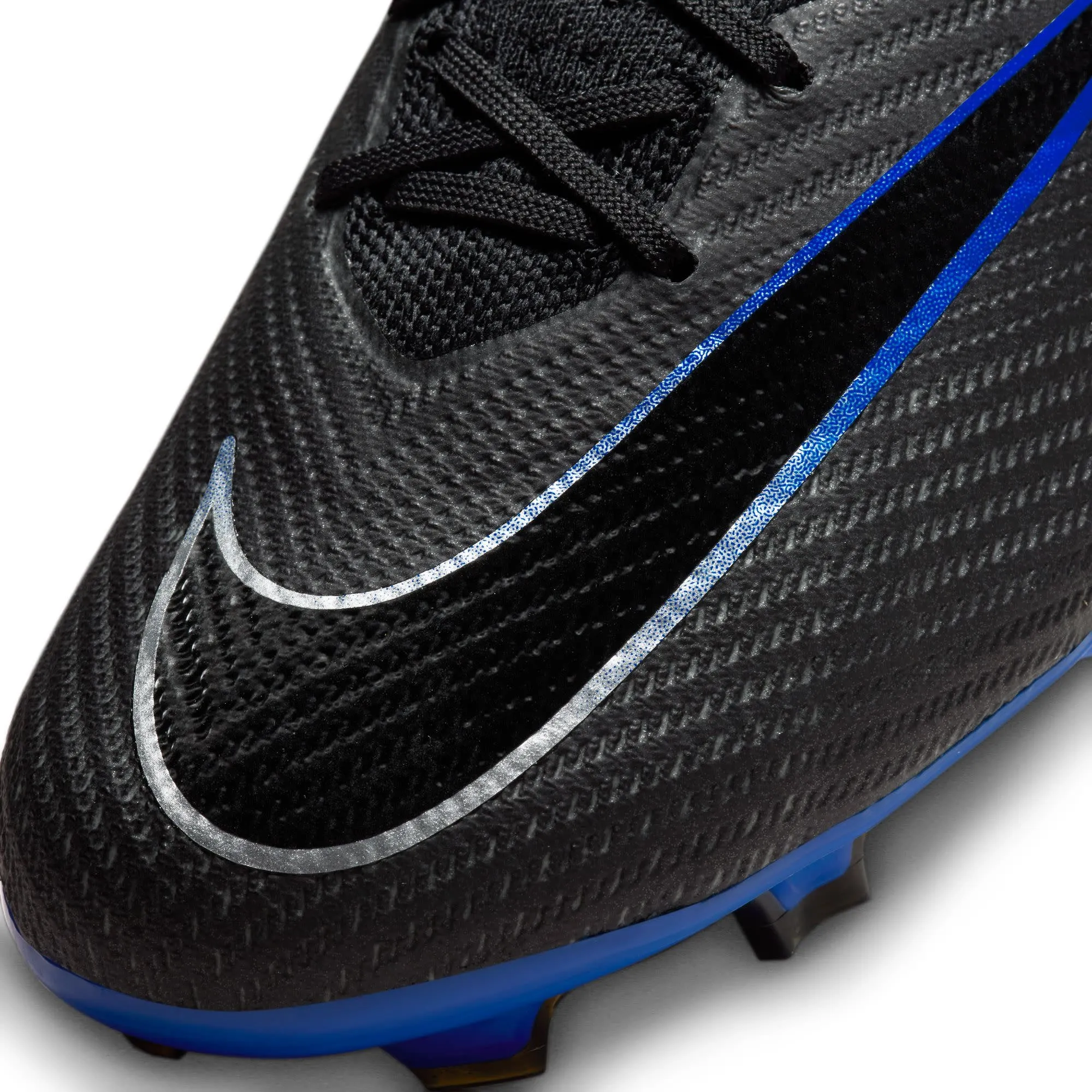 Nike Zoom Mercurial Vapor 15 Elite FG (Black/Blue)