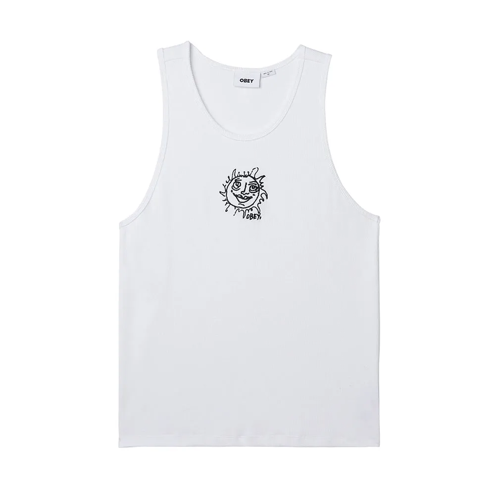 OBEY DISORDER RIB TANK // WHITE