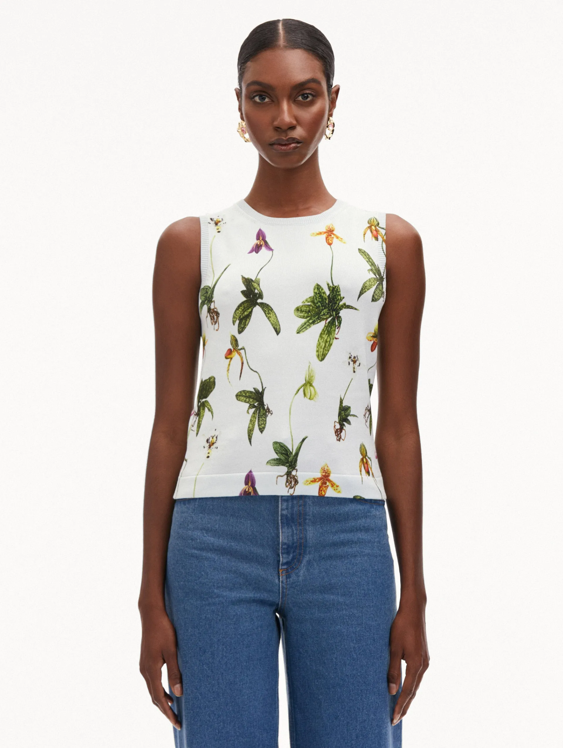 Orchid Printed Tank