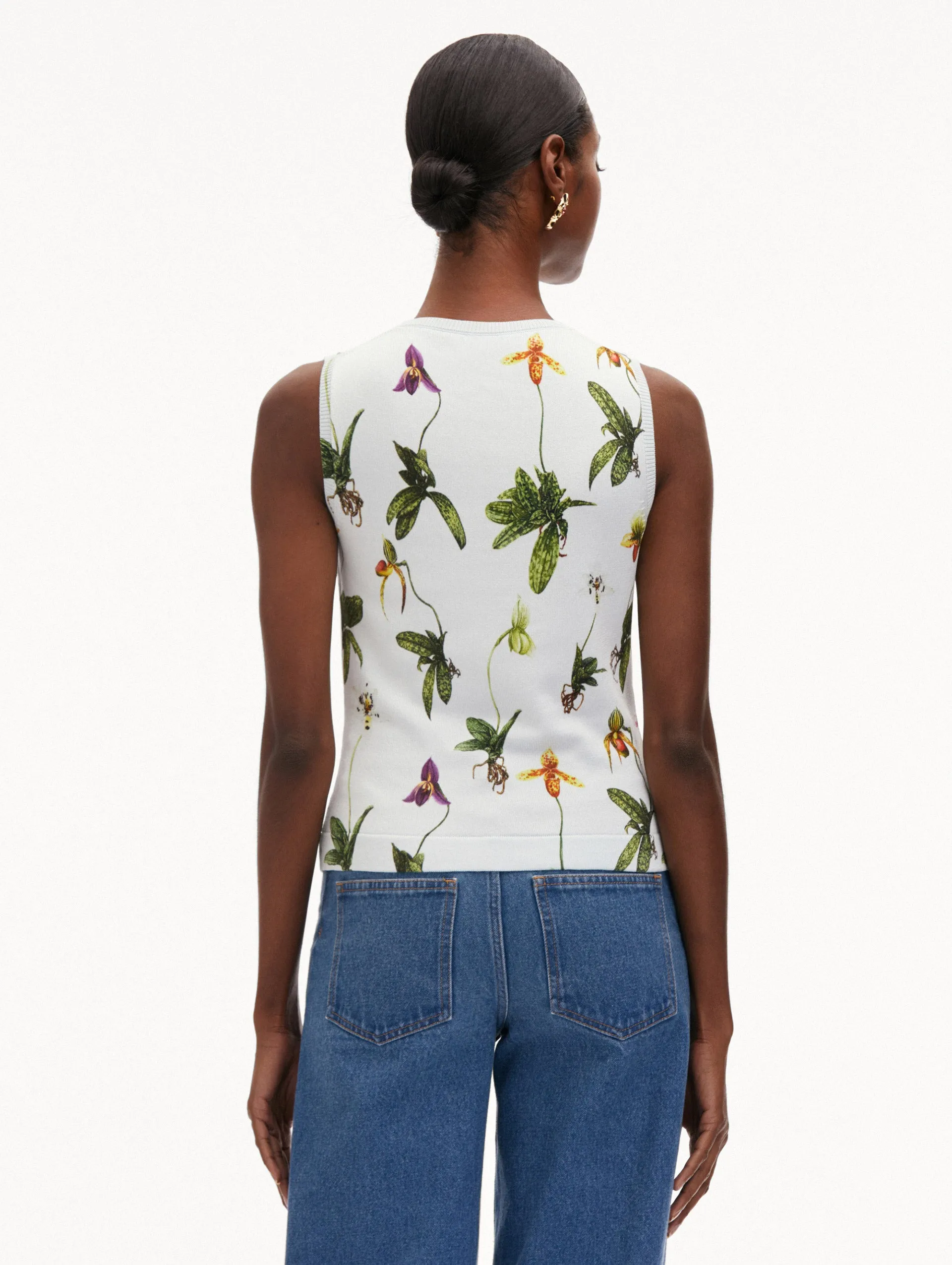 Orchid Printed Tank