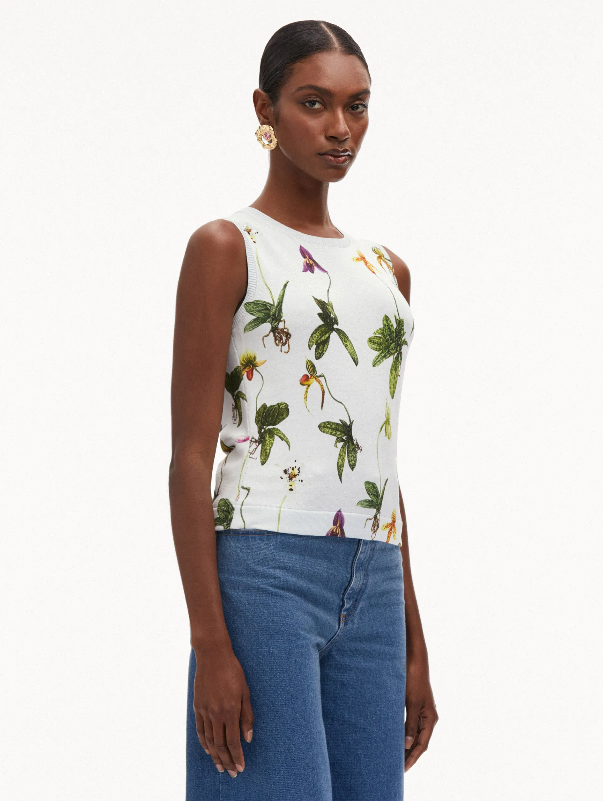 Orchid Printed Tank