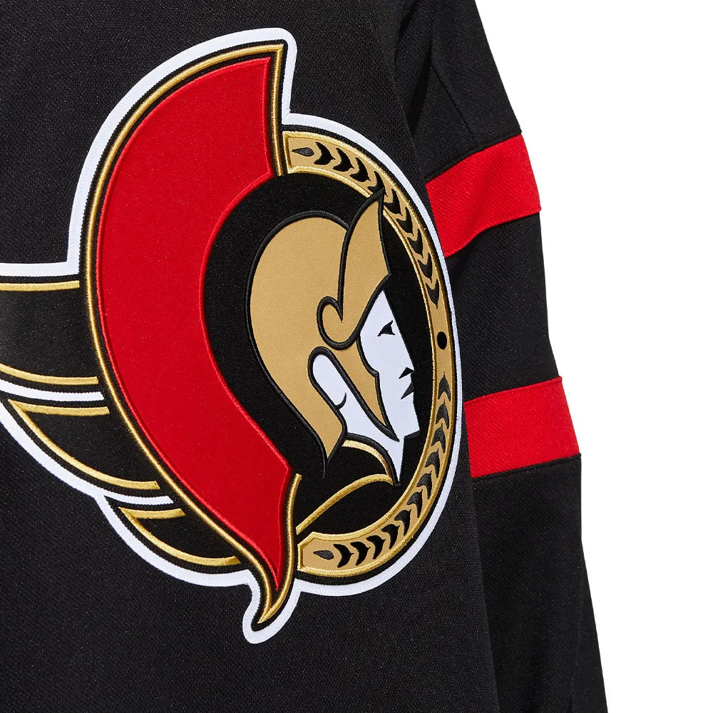 OTTAWA SENATORS ADIDAS ADIZERO PRIMEGREEN AUTHENTIC BLACK HOME JERSEY