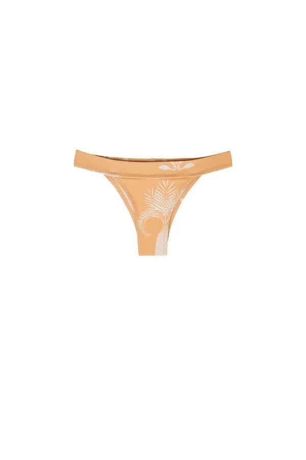 Penelope Bikini Bottom - Desert Animal Gold/Leoprad