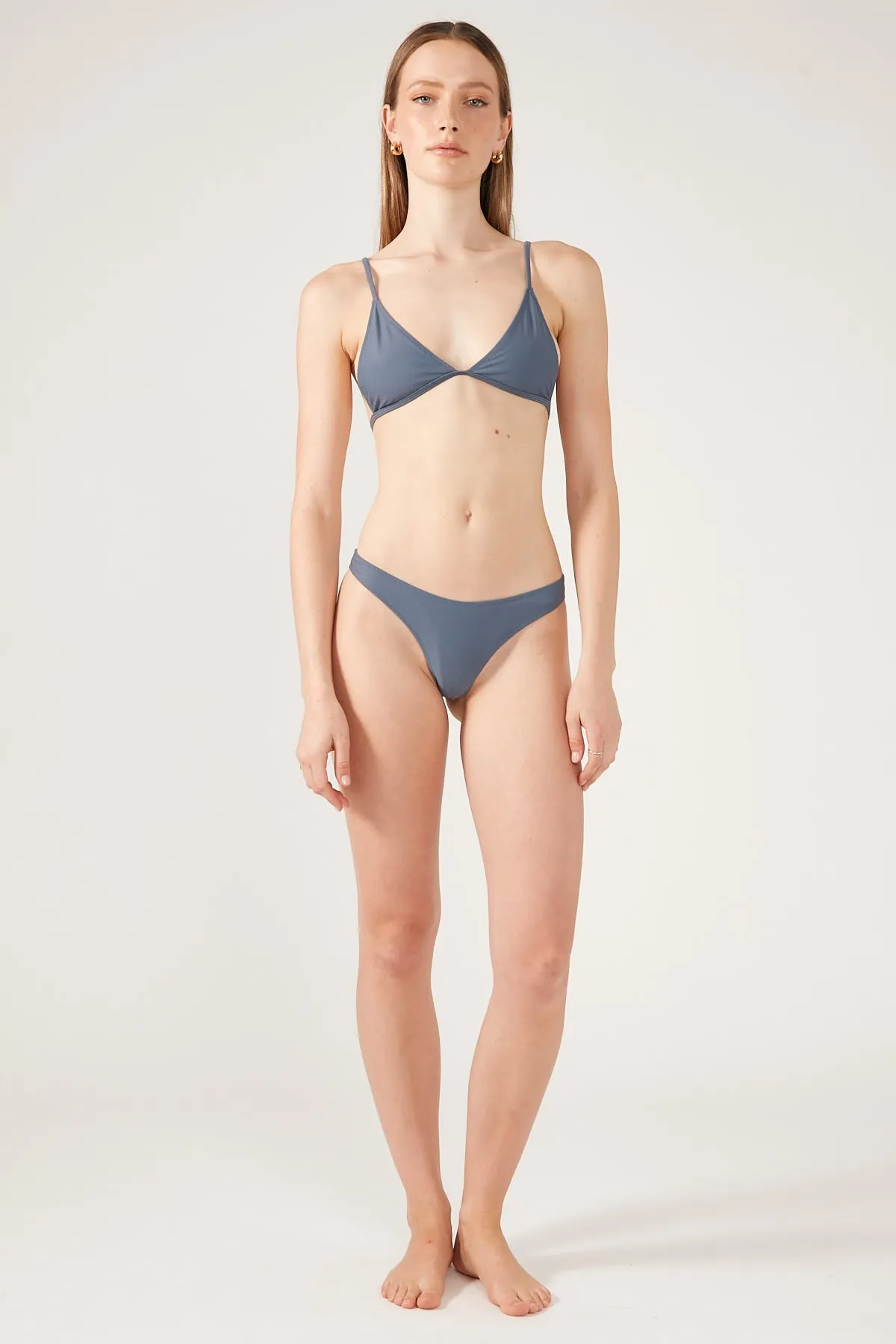 Perfect Stranger Adriatic Bikini Bottom Charcoal