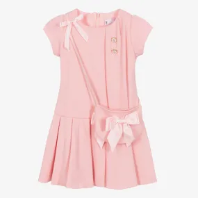 Pink Jersey Dress & Bag Set