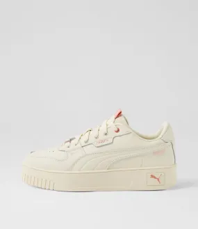 PUMA 397487 Carina Street Lux Frosted Ivory Sneakers