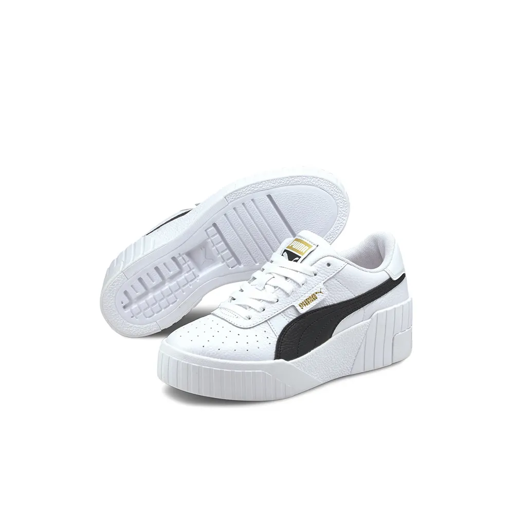 Puma Cali Wedge Puma White-Puma Black 373438-05