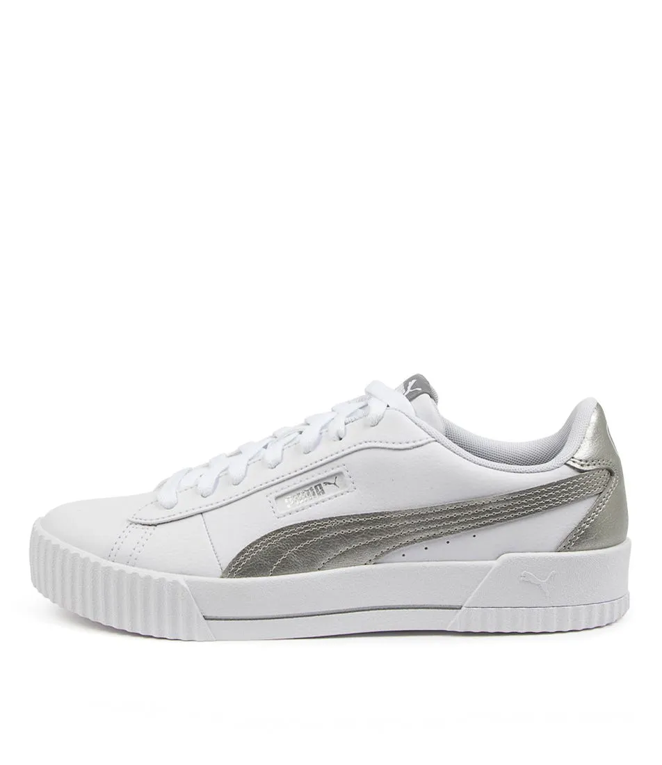 PUMA Carina Crew Metal Wht-siv