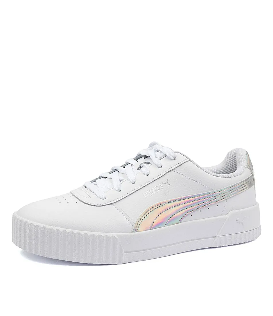 PUMA Carina Iridescent Jnr Wht