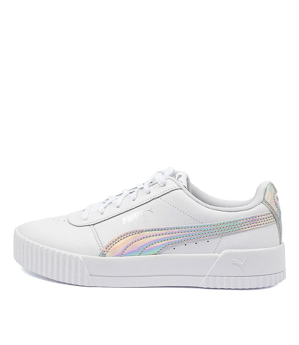 PUMA Carina Iridescent Jnr Wht