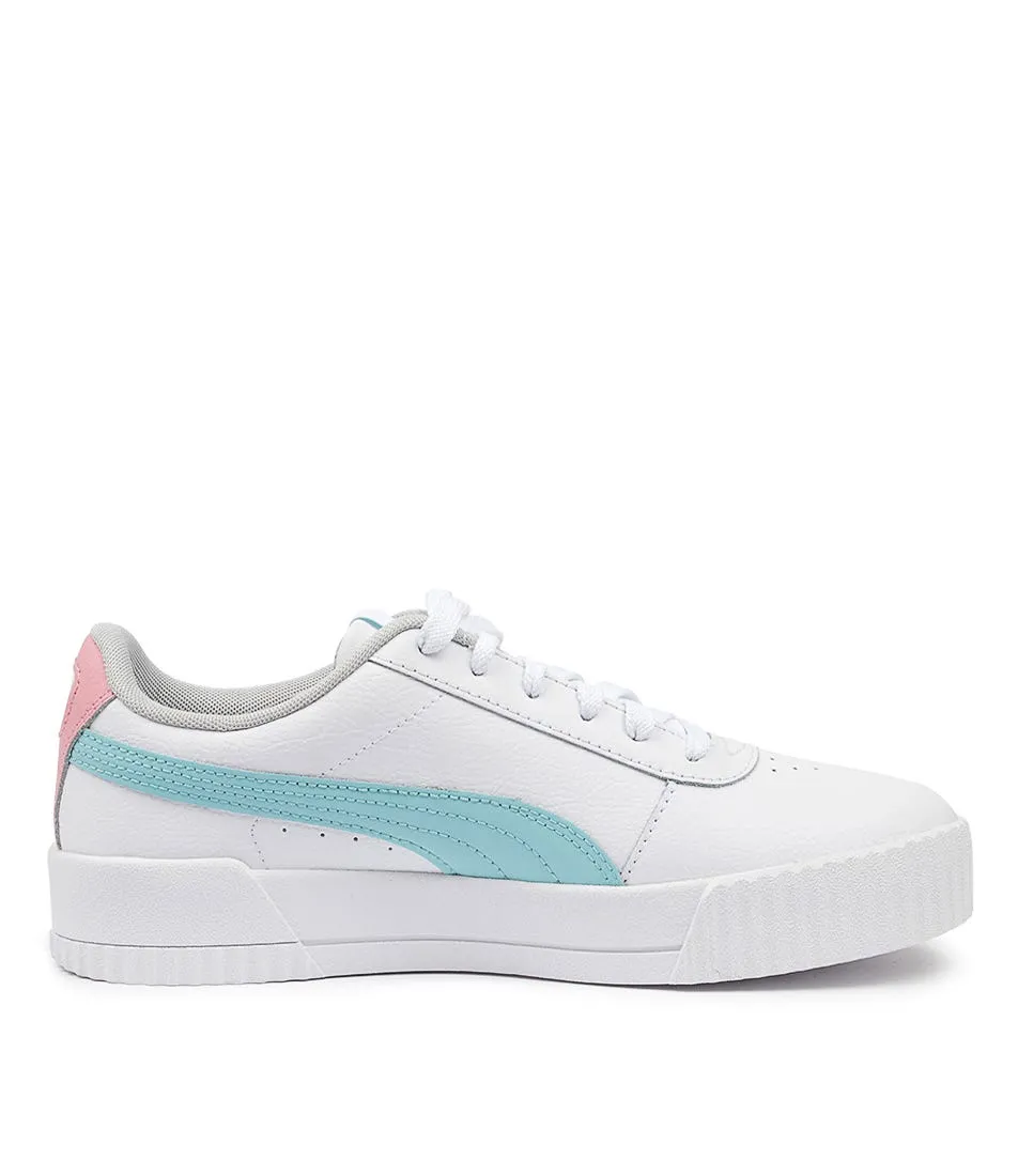 PUMA Carina L-jnr White-gulf