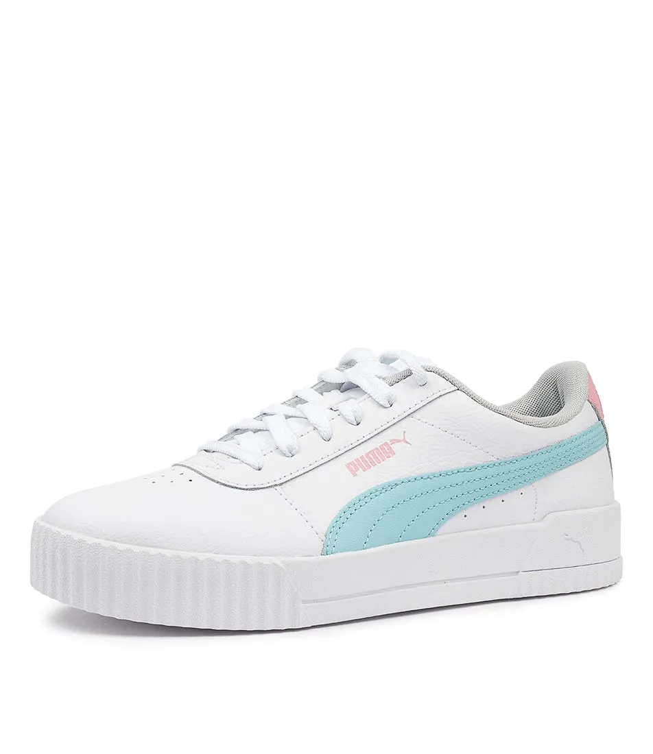 PUMA Carina L-jnr White-gulf